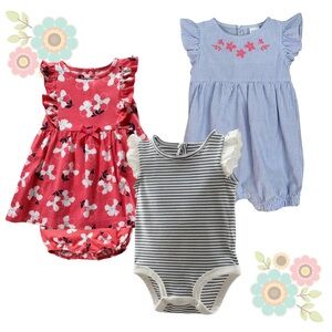 3-6mo Baby Girl Spring/Summer Bundle